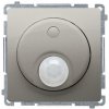 Senzor pohybu s relé 500W (SS) satén metal. SIMON Basic (simon)