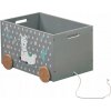 Kesper Box s kolieskami alpaka 50 x 35 x 30 cm