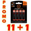 Batéria alkalická, AAA, 1.5V, Powerton, box, 12x4-pack, PROMO 4-pack 11+1 ZDARMA (44+4 ks ZDARMA) AB006WPA3ABG
