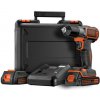 Skrutkovač Black+Decker akumulátorové napájanie 18 V ASD18KB (ASD18KB-QW)