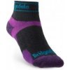 Bridgedale Trail Run UL T2 MS Low Women's charcoal/purple S ponožky