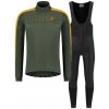 Silno termoizolačné cyklooblečenie Rogelli FREEZE DEEP WINTER, khaki