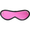 ROUGE Leather Blindfold Eye Mask Pink