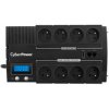 CyberPower BRICs LCD 1000, 1000VA/420W LCD, 8x FR zásuvka, RJ11/RJ45, USB BR1000ELCD-FR