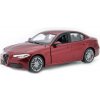 Bburago Alfa Romeo Giulia 2016 1:24 červená metalíza (BB18-21080R)