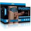 Duté pripínacie dildo s postrojom Lovetoy Ingen 10″ Enhanced Set XS/S/M, unisex strap-on postroj so silikónovým dildom 25,4 x 6,6 cm