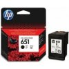Originálny ink HP 651, C2P10AE, čierny