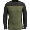 Smartwool CLASSIC THERMAL MERINO BL COLORBLOCK CREW B zimné moss-north woods