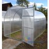 Polykarbonátový skleník AGROSFERA GRETA 4 mm, 2 x 2 x 8 m, NOVINKA, DARČEK, AKCIA