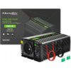 Qoltec Menič napätia | 300W | 600W | 12V až 230V | Čistý sínus