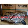 Citroen C3 10/2009- svetlo H1+H7 Lavé / čierne