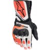Rukavice SP-8, ALPINESTARS (bílé/červené fluo/černé, vel. XL)
