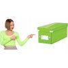 Leitz WOW Click & Store CD 14,3 x 13,6 x 35,2 cm, zelená