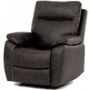 Autronic TV-4092 COF3 TV a relaxačné kreslo s manuálnym ovládaním, poťah coffee látka v dekore vintage