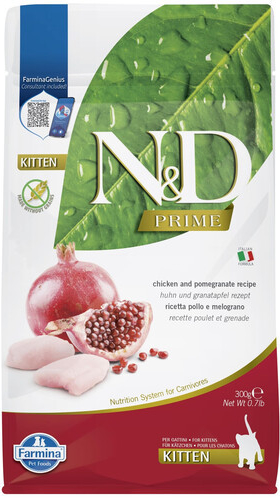 N&D PRIME KITTEN Chicken & Pomegranate 300 g