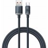 Baseus CAJY000401 Crystal Shine Series Datový Kabel USB - USB-C 100W 1,2m Black 6932172602802 NoName