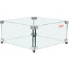 VEVOR Protiveterná ochrana plynového ohniska Štvorcová 493x493x191 mm