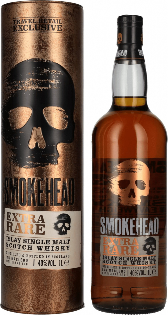 Smokehead Extra Rare 40% 1 l (tuba)