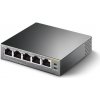 TP-LINK TL-SG1005P, Switch, 5x GLAN (4x PoE), kovový