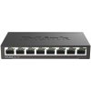 D-Link DGS-108 kovový 8-port 10/100/1000 Switch, DGS-108/E