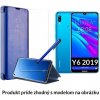 Otváracie Púzdro Luxria Clear View pre Huawei - Modré pre Huawei: Y6 (2019)