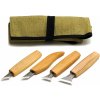 BeaverCraft Wood Carving Set Geometric Wood Carving S05 4 nože