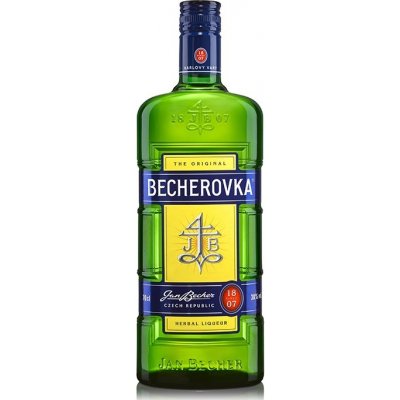 Becherovka 38% 0,7L (čistá fľaša)