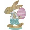 Dommio Zajačik drevený s vajíčkom, 17 cm