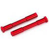 Traxxas stĺpiky riadenia hliníkové červeno eloxované (TRA9525-RED,TRX9525-RED)
