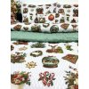 INTERMEDIC SK Posteľná obliečka Retro Vianoce 140x200/70x90 cm