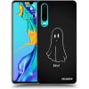 Picasee silikónový čierny obal pre Huawei P30 - Ghost 2