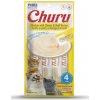 Inaba Churu cat snack kura, syr a hovädzie príchuťou 4 x 14 g
