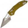 Microtech Stitch - RAM-LOK™ S/E Fluted OD Green Apocalyptic® Partial Serrated 169RL-11APFLOD