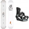 Gravity Contra 25/26 pánsky snowboard + Gravity Drift black/sage viazanie + zľava 600,- na príslušenstvo - 159 cm Wide + M (EU 38-41)