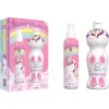 Be a Unicorn Gift Set telový sprej 200 ml + sprchový gél a šampón 2 v 1 400 ml