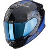 Helma na motorku SCORPION EXO-GT SP AIR ASPHALT čierno/modrá Velikosti: S