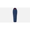 Mountain Equipment dámský paperový spacák s DWR Helium 400 Wmns Regular | farba: Medieval Blue, veľkosť: RZ
