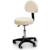 Tandem Kozmetická stolička s operadlom COP Farba: krémová biela / krémová