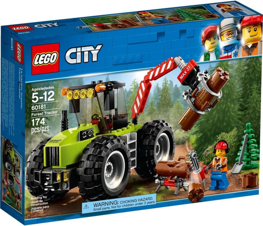 LEGO® City 60181 Lesný traktor od 99,9 € - Heureka.sk