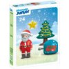 Playmobil 70297 JUNIOR Adventný kalendár Zasnežené Vianoce
