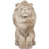 Clayre & Eef Béžová antik dekorácia leva v barokovom štýle Baroque - 31*20*41 cm - Clayre & Eef