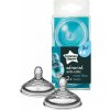 Tommee Tippee Náhradné Cumlíky C2N Stredný Prietok 3+ 2ks