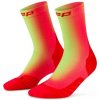 CEP Run Edition Gradient vysoké ponožky pánské Barva: red/lime, Velikost: III