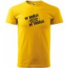 Malfini triko s potiskem Troubles yellow