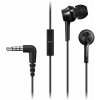 Panasonic RP-TCM115E-K, drátové sluchátka, do uší, 3,5mm jack, kabel 1,2m, černá (RP-TCM115E-K)