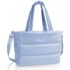 Heys Puffer Tote Bag Light Blue