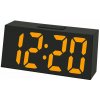 Digitálny budík do siete s oranžovými LED svietiacimi číslami JVD SB3628.2