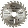 Pílový kotúč s SK plátkami 125x1,8x22 zuby 24 , GEKO