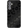 Picasee silikónový čierny obal pre Samsung Galaxy S23 FE S711B - Midnight Leopard