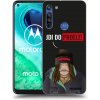Picasee silikónový prehľadný obal pre Motorola Moto G8 - Bezďák